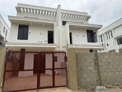 Carcass 4-bedroom Semi Detached House with Bq, Ikate, Lekki, Lagos, Semi-detached Duplex for Sale