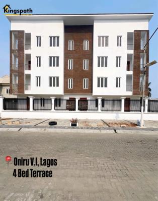 4 Bedroom ,4 Units of These 4 Bedroom Terrace, Oniru, Victoria Island (vi), Lagos, Terraced Duplex for Sale