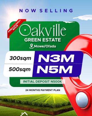 Affordable and Verified Dry Land, Oakville Estate 10min Drive to Nestle Food Plc & Sagamu Interchange, Mowe Ofada, Ogun, Mixed-use Land for Sale