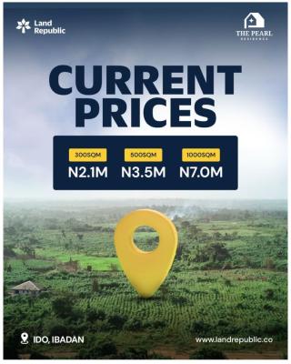 Invest in Genuine Affordable Land, Pearl Residence, Ido,, Ibadan, Oyo, Residential Land for Sale