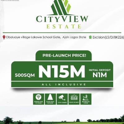 Affordable and Verified Dry Land, Citi View Located Obaluaye Village Lakowe School Gate, Lakowe, Ibeju Lekki, Lagos, Mixed-use Land for Sale
