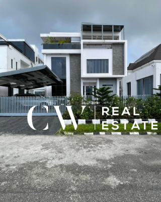 6-bedroom Fully Detached Duplex + 2 Bq, Osapa, Lekki, Lagos, Detached Duplex for Rent