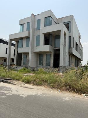 Luxury 5 Bedrooms Semidetached Duplex with Bq ( Carcass), Cowrie Creek Estate, Ikate Elegushi, Lekki, Lagos, Semi-detached Duplex for Sale