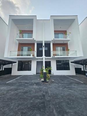 Exquisite Spacious 4 Bedroom Semi-detached Duplex with Bq & S/pool, Orchid Road, Lekki, Lagos, House for Sale