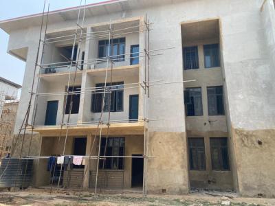 4 Bedroom Terraced Duplex Carcass Within a Mini Estate, Close to Nnpc Filling Station, Guzape District, Abuja, Terraced Duplex for Sale