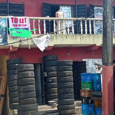 Sharp and Affordable Shop Facing The Road (upstairs), Ado, Ajah, Lagos, Shop for Rent