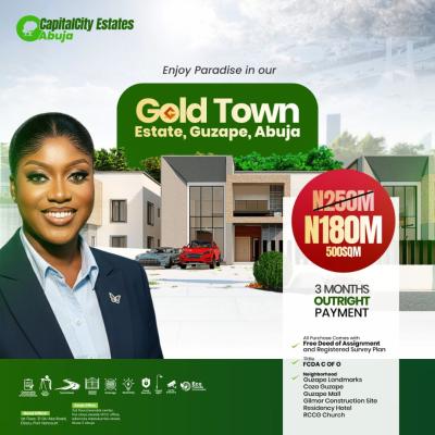 Land with 12 Months Payment Plan, Guzape District, Abuja, Land for Sale