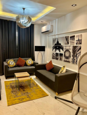 Niicely Furnished 2 Bedroom Apartment, Asaba, Delta, Flat / Apartment Short Let