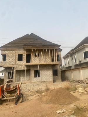 Luxury 4 Bedroom Carcass Duplex, Mercy Gold Estate Pykasa Airport Road, Pyakasa, Lugbe District, Abuja, Detached Duplex for Sale