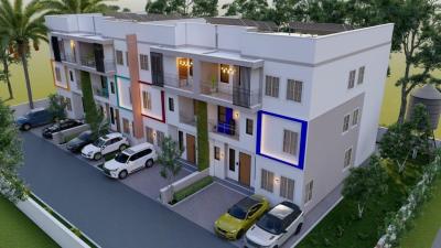 5 Bedroom Terrace Duplex with Guest Chalet (semi-finished), Games Village, Kaura, Abuja, House for Sale