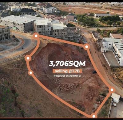 3706sqm Residential Land Use, Guzape Main, Guzape District, Abuja, Residential Land for Sale