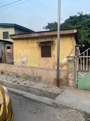 Half Plot of Land on a Tarred Street, P Airways, Off Adeshina Road, Ijesha, Surulere, Lagos, Mixed-use Land for Sale