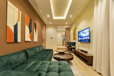 Lush Fully Furnished 1 Bedroom Apartment, Godwin Omene Street, Lekki, Lagos, Flat / Apartment for Rent