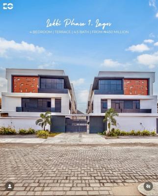 Four Bedroom Terrace with Bq, Off Admiralty Way, Lekki Phase 1, Lekki, Lagos, Terraced Duplex for Sale