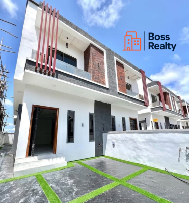 4 Bedroom Semi-detached Duplex, Chevron, Lekki, Lagos, Semi-detached Duplex for Rent