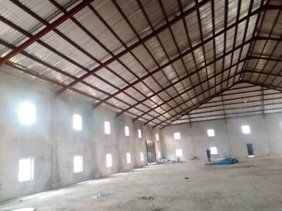 Existing Warehouse Sitting on 6690sqm Land, Uba Bus Stop, Ologunfe By Green Spring School, Ibeju Lekki, Lagos, Warehouse for Sale