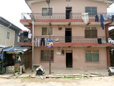 Standard Full Plot of Land Which Contain Two Storey Building and Shops, Ilupeju, Lagos, Land for Sale