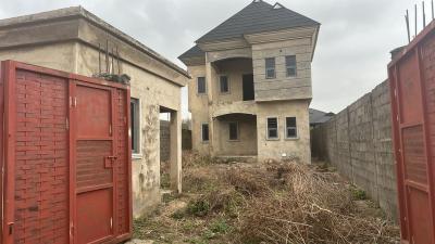 Four Bedroom Detached Duplex Carcass, Igbogbo, Ikorodu, Lagos, Detached Duplex for Sale