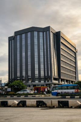 a Modern 9-storey Commercial Office Building, Mobolaji Bank Anthony Way, Ikeja, Lagos, Office Space for Rent
