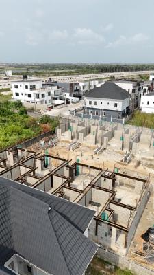 Coastal Luxury Meets Strategic Investment: 3-bedroom Terrace + Studio, Atican Beach Resort Estate, Facing The Coastal Road, 15mins to Vi, Okun-ajah, Ajah, Lagos, Terraced Duplex for Sale