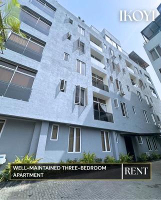 Furnished 3 Bedroom Flat with Bq, Banana Island, Ikoyi, Lagos, Flat / Apartment for Rent