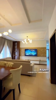 Nicely Furnished 3 Bedroom Apartment, Lekki Phase 1, Lekki, Lagos, Flat / Apartment Short Let