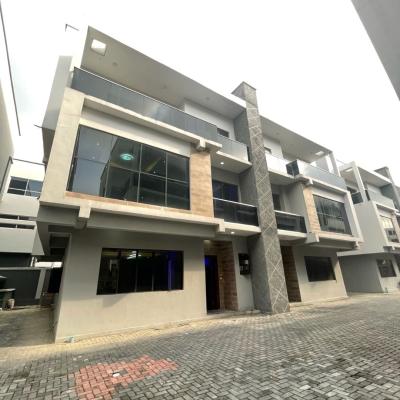 Beautiful   Fully Serviced 5 Bedrooms Semi Detached Duplex with Bq, Ikate, Lekki, Lagos, Semi-detached Duplex for Sale