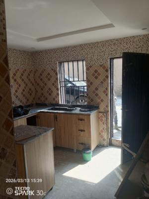 Portable and Clean 3bedroom Flat , P.o.p , All Round Tiles,, Inside Estate Off College Road, Ogba, Ikeja, Lagos, Flat / Apartment for Rent