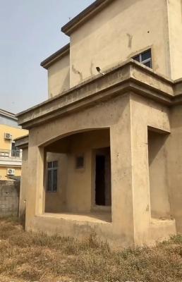Semi-finished 5 Bedroom Fully Detached Duplex with Bq, Behind Dunamis Church, Lugbe District, Abuja, Detached Duplex for Sale