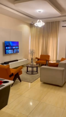 Nicely Furnished 2 Bedroom Apartment, Ikate, Lekki, Lagos, Flat / Apartment Short Let