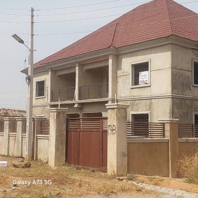 Solidly Built 4 Bedroom Duplex, Estate By Nut Axis, Lugbe District, Abuja, Semi-detached Duplex for Sale