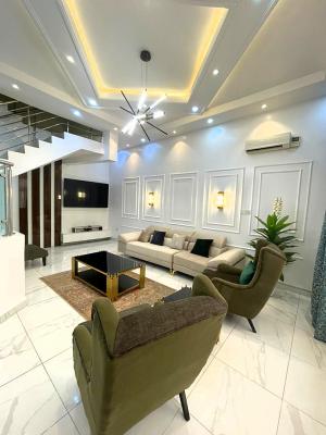 High Quality Furnished and Serviced Luxury 4 Bedroom Duplex Apartment, Adeniyi Jones, Ikeja, Ikeja, Lagos, Flat / Apartment Short Let