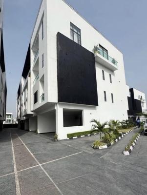 4 Bedroom Terrace with Bq, Gym and Pool, Fully Serviced 4 Bedroom Terrace for Rent, Ikate, Lekki, Lagos, Terraced Duplex for Rent