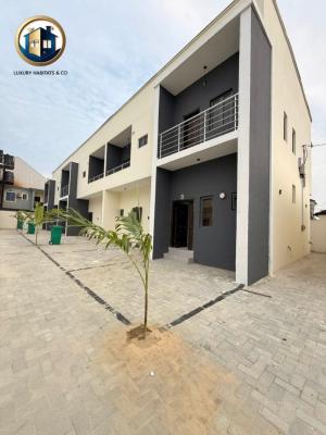 4 Bedroom Terrace Duplex with a Bq, Sangotedo, Ajah, Lagos, Terraced Duplex for Rent