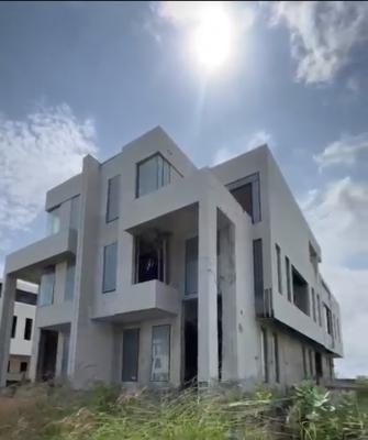 Carcass Distress 5 Bedroom Semi-detached Available, Cowrie Creek Estate, Ikate, Lekki, Lagos, Semi-detached Duplex for Sale