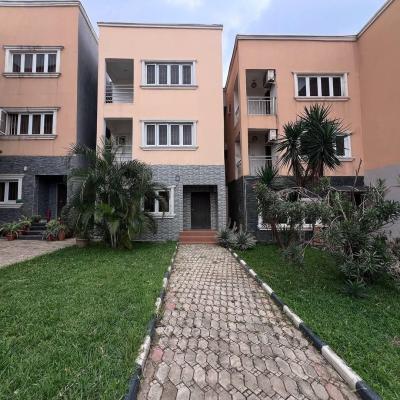 4 Bedroom Terrace Duplex with Bq, Lento Aluminium, Life Camp, Abuja, Terraced Duplex for Sale