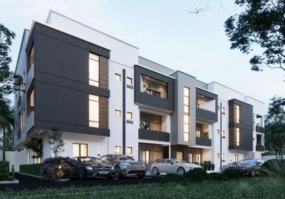 Newly Built 3 Bedroom Flat with Bq. Last Unit., Trem, Life Camp, Abuja, Block of Flats for Sale