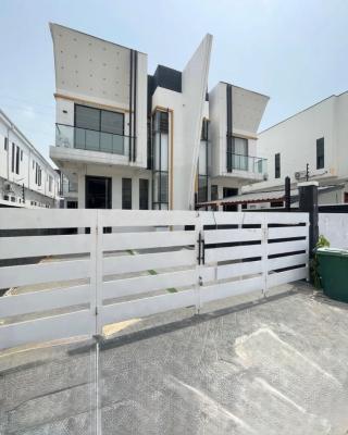 4 Bedroom Semi Detached Duplex with Bq, 4 Bedroom Duplex Located in a Secured Estate for Rent, Ikota, Lekki, Lagos, Semi-detached Duplex for Rent