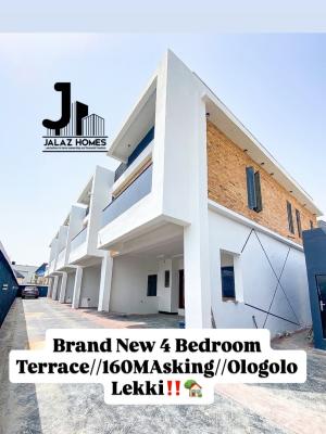 Brand New 4 Bedroom Terraced Duplex Home, Ologolo, Lekki, Lagos, House for Sale
