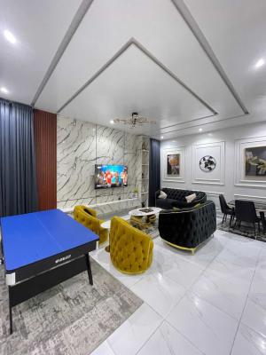 Luxury Furnished 4 Bedroom Duplex with Solar Inverter, Ps5, Lekki, Lagos, Terraced Duplex for Rent