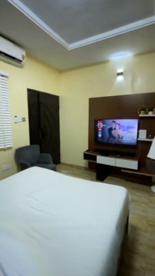 Nicely Furnished Studio Apartment, Ipaja, Lagos, Flat / Apartment Short Let