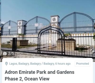 Prime Land Selling, Few Minutes Drive From Heritage Museum,emirate Park & Garden Phase 2,, Badagry, Lagos, Mixed-use Land for Sale