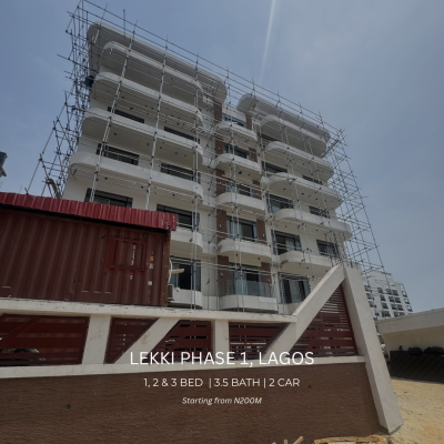 1 Bedroom Apartment with Pool and Gym, Off Freedom Way, Lekki Phase 1, Lekki, Lagos, Flat / Apartment for Sale