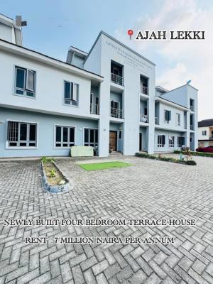 Brand New 4bedroom Duplex with Bq, The Property Located Within an Estate Off Abraham Adesanya Road, Ajah, Lagos, Terraced Duplex for Rent