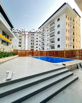 Sophisticated 3 Bedroom Flats with Pool, Lekki Phase 1, Lekki, Lagos, Flat / Apartment for Rent