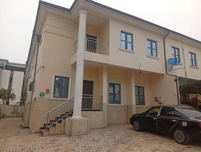 4 Bedroom Duplex with Bq, Before Cedarcrest Hospital, Zone B, Apo, Abuja, Semi-detached Duplex for Rent
