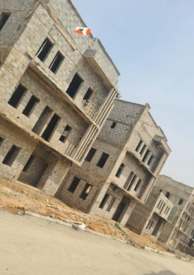 5 Bedroom Fully Detached Duplex Carcass with Bq, Dawaki, Gwarinpa, Abuja, Detached Duplex for Sale