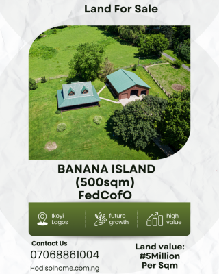 Premium Land, Banana Island, Ikoyi, Lagos, Residential Land for Sale