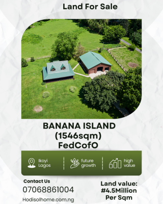 Premium Land, Banana Island, Ikoyi, Lagos., Banana Island, Ikoyi, Lagos, Residential Land for Sale