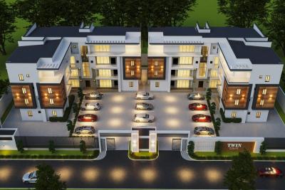 Twin Court Apartment, Sunday Ejiofor Street, Opposite Corona School, Abijo, Lekki, Lagos, Block of Flats for Sale